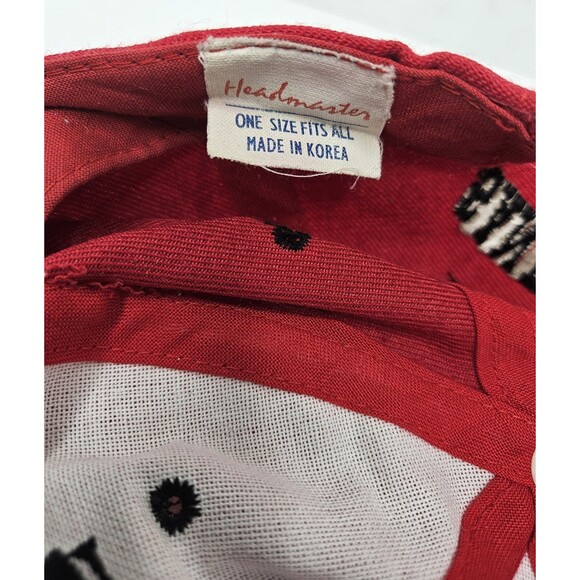 Vintage 90's San Francisco 49ers Hat Cap Snapback NFL Red Black Jerry Rice - Picture 8 of 8